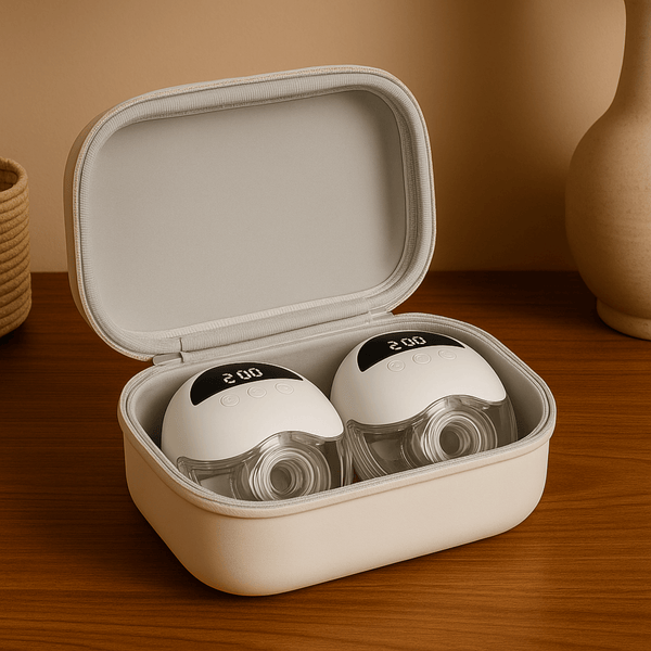 Travel Hard Case for Wearable Breast Pumps