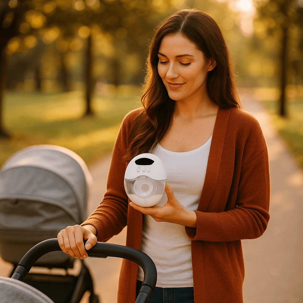 Portable Wearable Breast Milk Pump